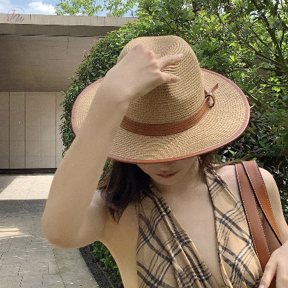 紫外線対策 レトロ 上品 人気 小顔効果 夏 女性用 麦わら帽子
